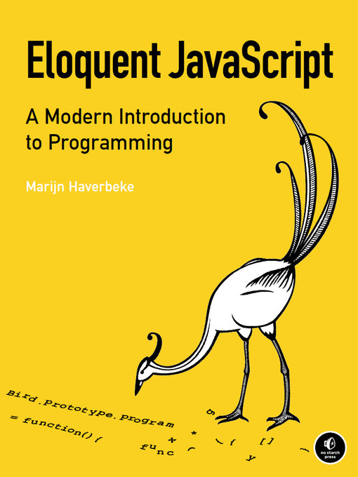 Title details for Eloquent JavaScript by Marijn Haverbeke - Available
